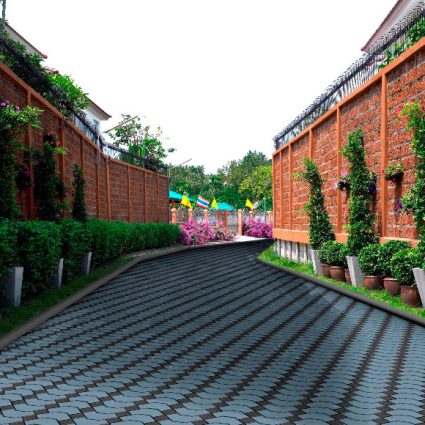 บล็อกปูพื้น เอสซีจี รุ่น รวมลาย – IM 25