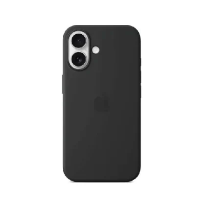 Phone case iPhone 16 Silicone Case with MagSafe Black (A3313)