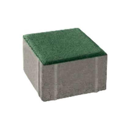 บล็อกปูพื้น เอสซีจี รุ่น ศิลาเหลี่ยม คูลพลัส ขนาด 10 X 10 X 6 ซม. (8 ก้อน/ห่อ) สีเขียว